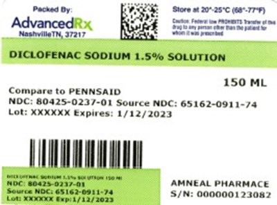 Label1 (Diclofenac Sodium Solution 80425 0237 01)